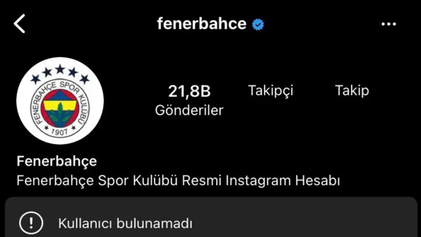 Fenerbahçe İnstagram