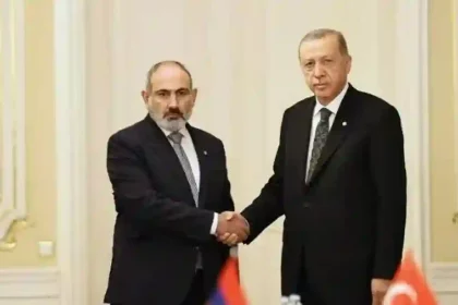 Nikol Paşinyan - Recep Tayyip Erdoğan