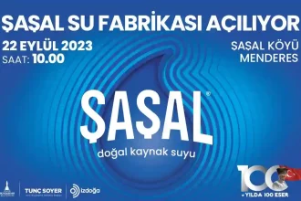 Şaşal Su Fabrikası Açılıyor