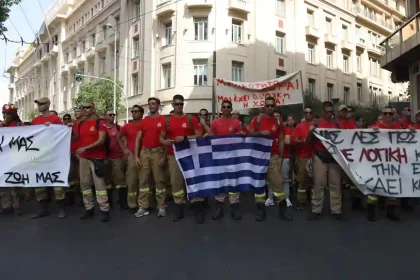 Yunanistan Protesto