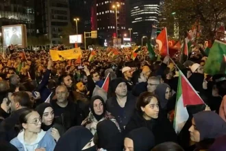 İsrail'in Hastane Saldırısı Protesto