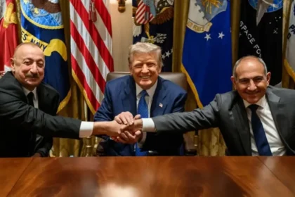 Trump - Paşinyan - Aliyev