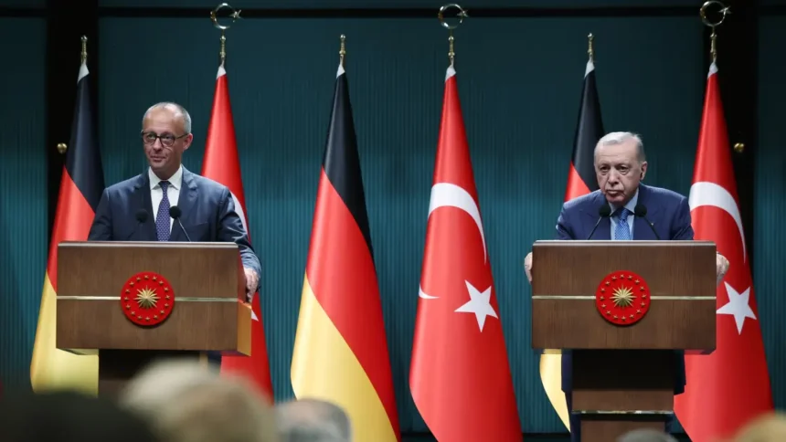 Friedrich Merz - Recep Tayyip Erdoğan