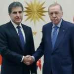Neçirvan Barzani - Recep Tayyip Erdoğan