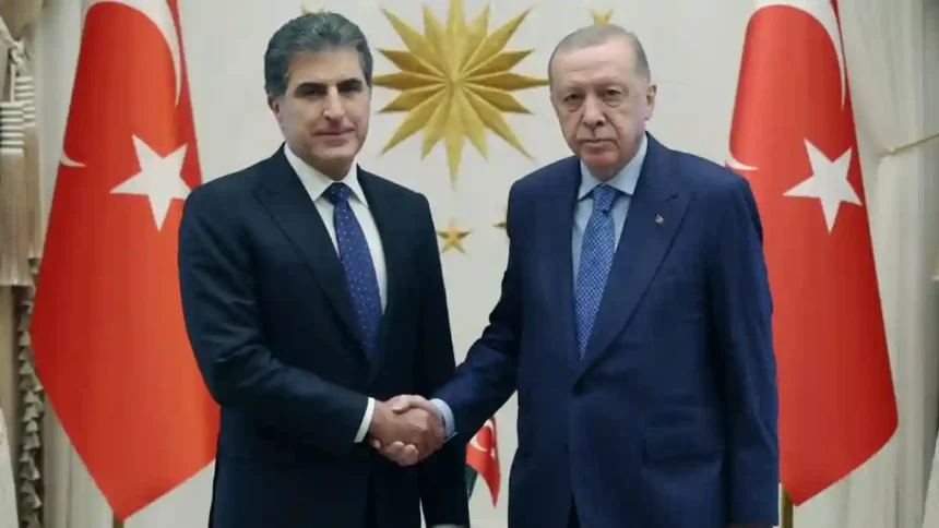 Neçirvan Barzani - Recep Tayyip Erdoğan
