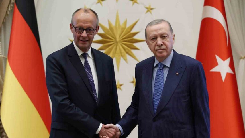 Cumhurbaşkanı Erdoğan Merz